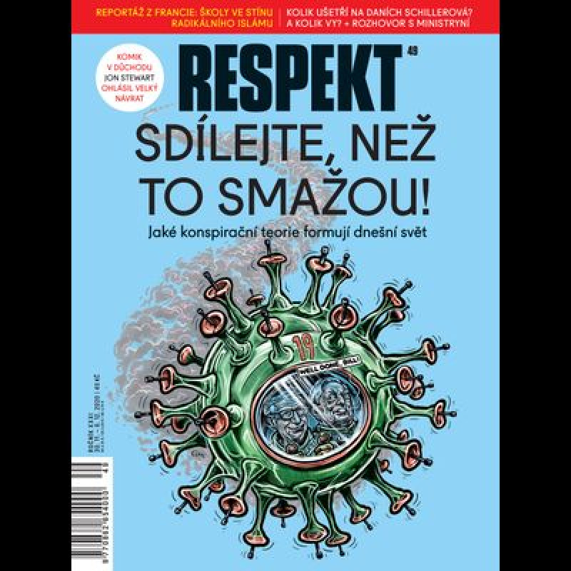 Poslouchejte, než to smažou! Jak nás ovlivňují konspirační teorie? by Týdeník Respekt