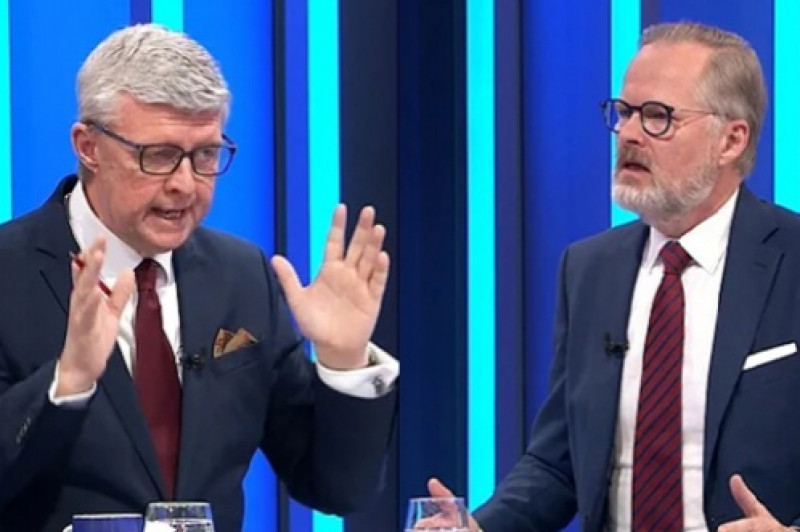 První zprávy - Souboj o peněženky Čechů. Havlíček uzemnil Fialu a mluvil o výsledcích