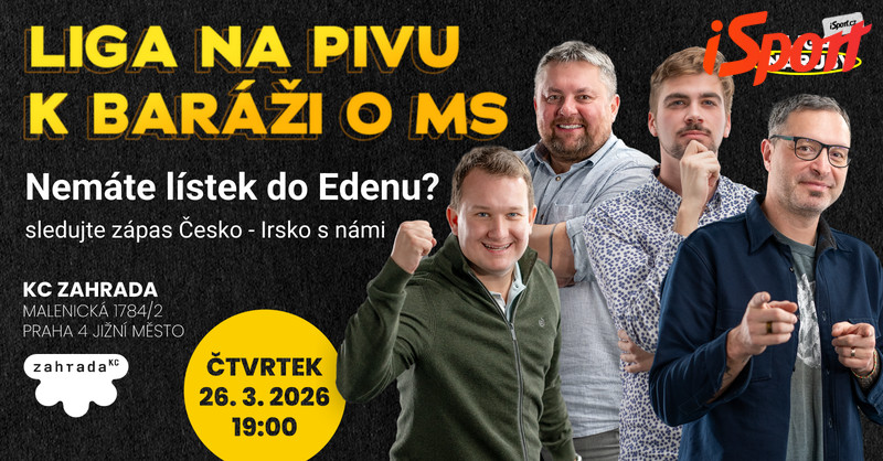 Sledujte baráž o MS s experty Ligy naruby, na plátně a se speciálním pivem | iSport.cz