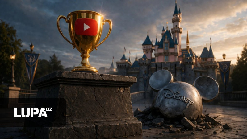 YouTube se stal největší mediální firmou na světě, Disney je těsně druhý - Lupa.cz