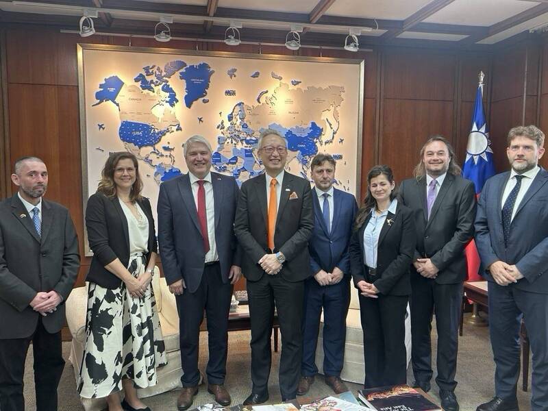 捷克副省長佛盼卡訪台 盼探詢更多台捷合作機會 - 政治 - 自由時報電子報